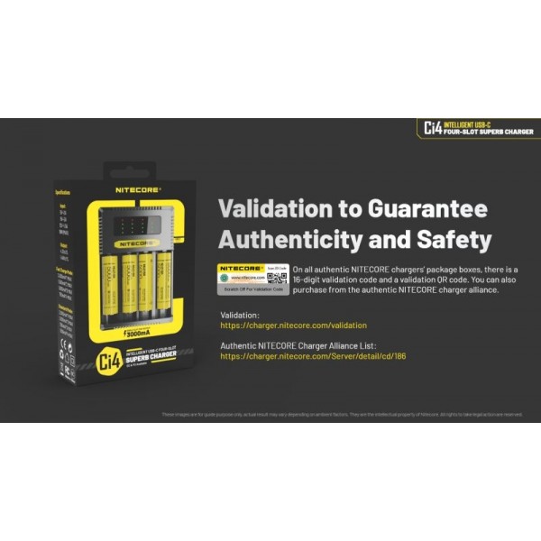 Nitecore CI4, incarcator acumulatori universal IMR/Li-ion, Ni-MH/Ni-Cd - imagine 10