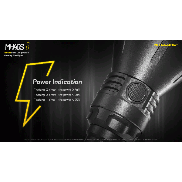 Nitecore MH40S, lanterna profesionala, reincarcabila usb C, 1500m, 1500 lumeni - imagine 15