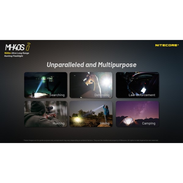Nitecore MH40S, lanterna profesionala, reincarcabila usb C, 1500m, 1500 lumeni - imagine 13