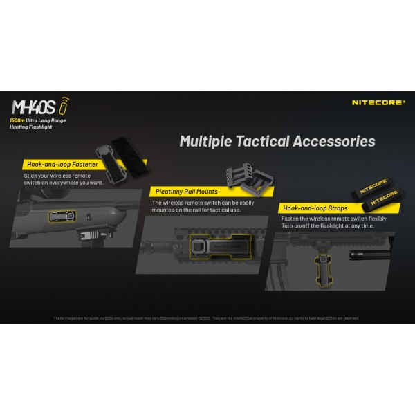 Nitecore MH40S, lanterna profesionala, reincarcabila usb C, 1500m, 1500 lumeni - imagine 18