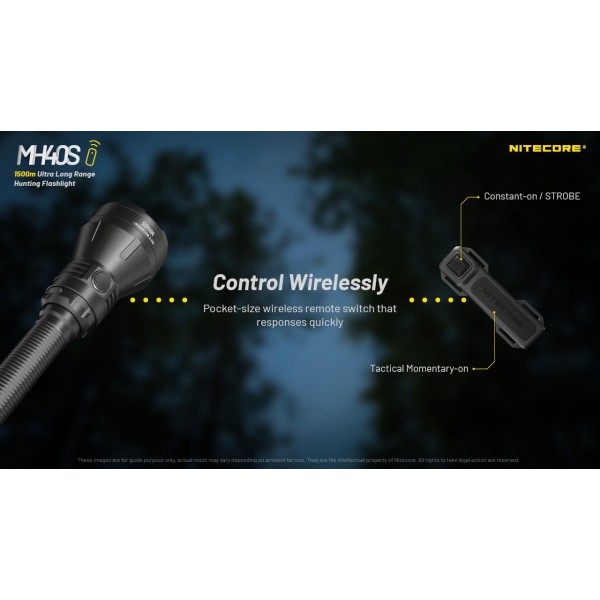 Nitecore MH40S, lanterna profesionala, reincarcabila usb C, 1500m, 1500 lumeni - imagine 20