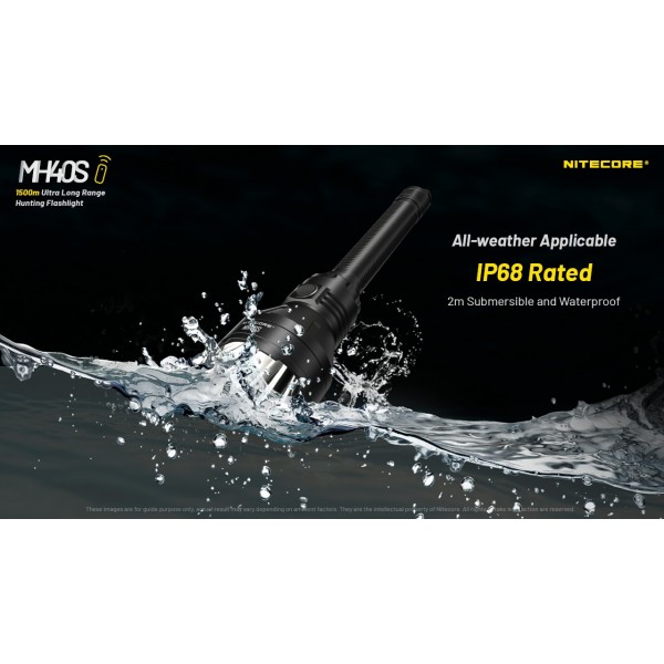 Nitecore MH40S, lanterna profesionala, reincarcabila usb C, 1500m, 1500 lumeni - imagine 9