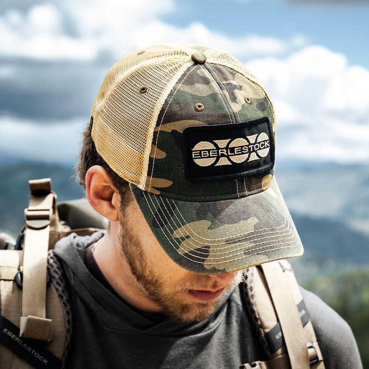 Eberlestock Old Favorite Trucker Hat Woodland - imagine 2