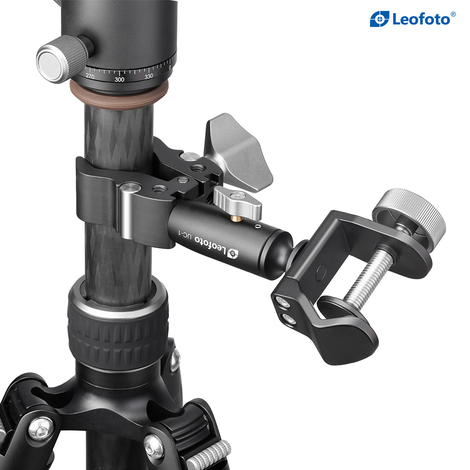 Leofoto UC-01 Umbrella Clamp for Center Columns - imagine 3